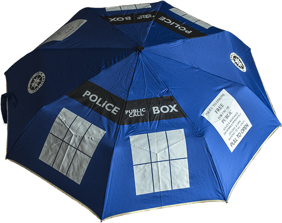 Doctor Who - Tardis Umbrella (600x600), Png Download