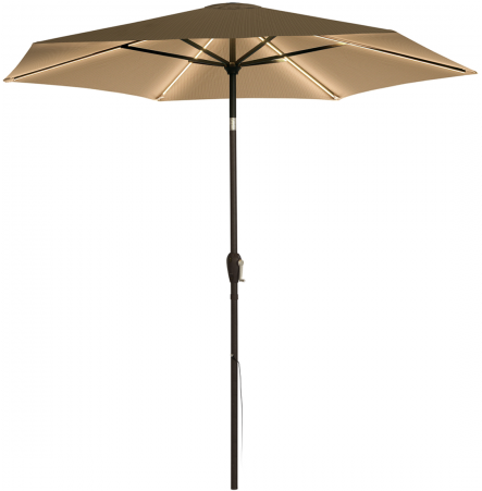 Led Market Umbrella - Umbrella (600x450), Png Download