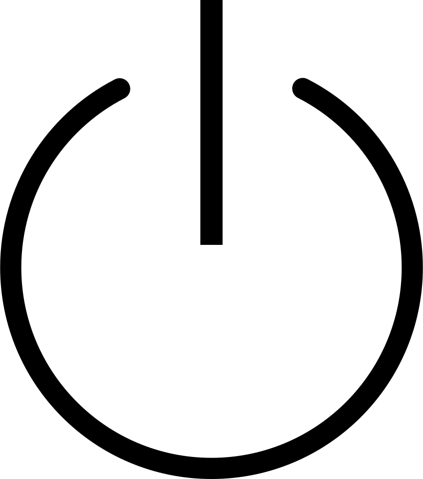 Png File Svg - Log Out Icon Eps (866x980), Png Download