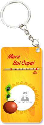 Mera Bal Gopal Small Rectangle Key Chain - Rectangle (284x426), Png Download