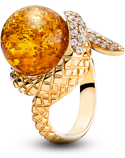 Tree Of Wisdom - House Of Amber Ring (1500x1500), Png Download