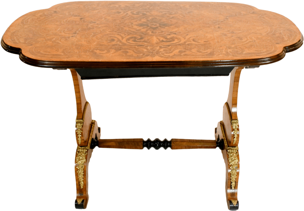 19th Century French Satinwood Marquetry Single Drawer - Tea (1024x1024), Png Download