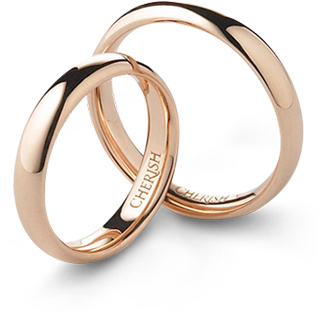 Wedding Bands - Plain Wedding Ring Singapore (375x390), Png Download