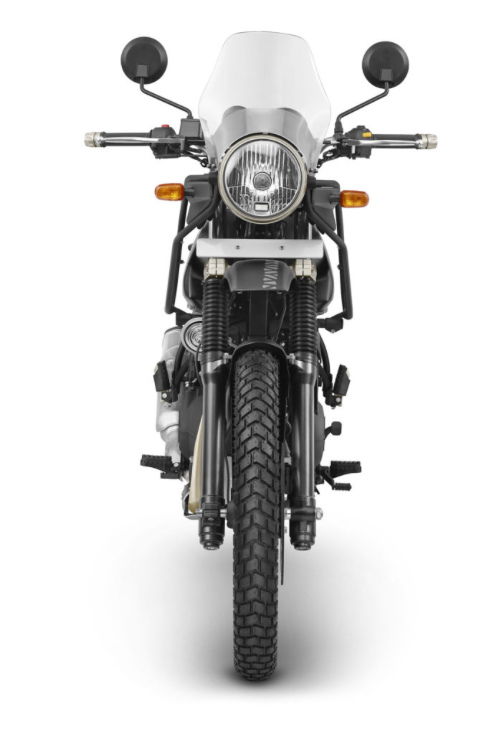 All Of Himalayan's Sums And Parts Work In Perfect Harmony - Royal Enfield Himalayan Back Side (728x728), Png Download