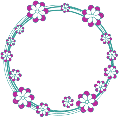 Free Png Floral Round Frame Png Images Transparent - Round Photo Fram Png Imgs (480x480), Png Download
