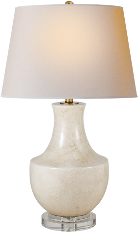 Arc Pot Form Table Lamp In Tea Stain Porcelain With - Architectural Lighting Design (480x480), Png Download