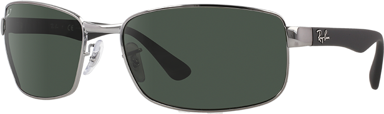 Ray-ban Polarized Sunglasses - Ray Ban 3522 004 71 (760x430), Png Download