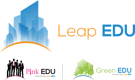 Leap Logos Pink Tie - Graphic Design (541x302), Png Download