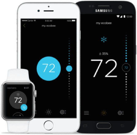 Ecobee Thermostat - Ecobee3 Lite (600x600), Png Download