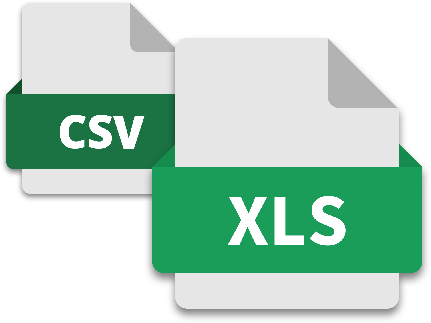 Form Output - Csv Or Excel Icon (1525x1329), Png Download