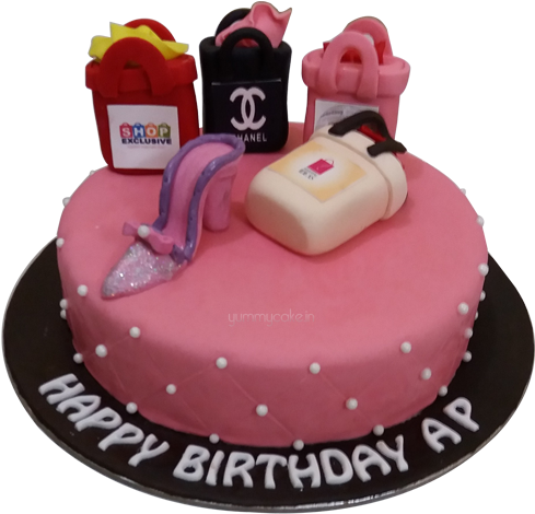 Designer Cake In Delhi (500x500), Png Download