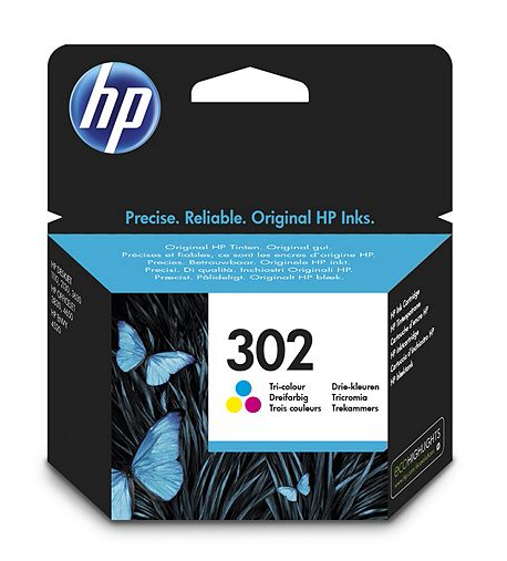 Hp 302 Ink Cartridge - 1-pack Dye-based Black (900x900), Png Download