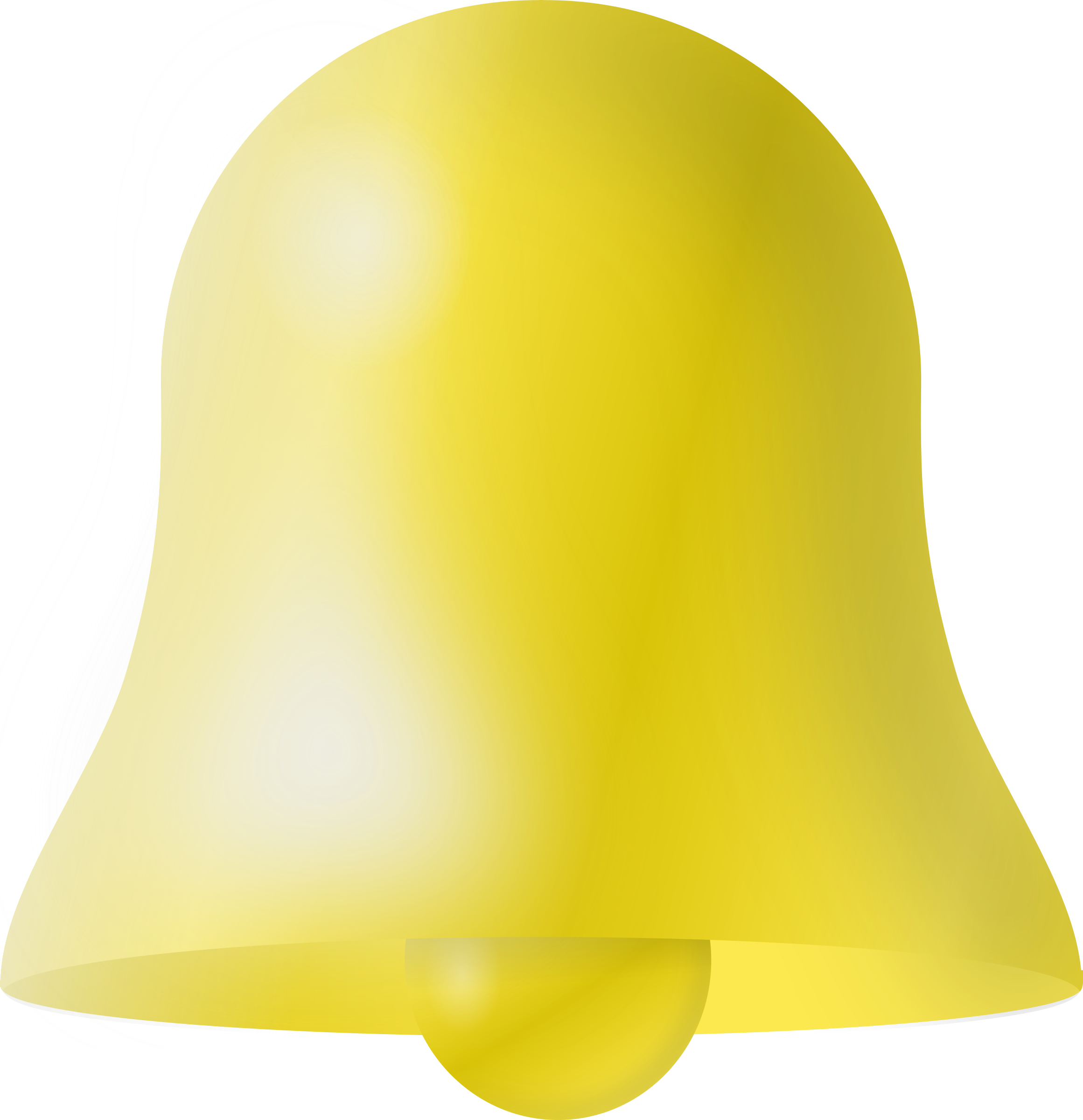 This Free Icons Png Design Of Bell Gold (2321x2400), Png Download