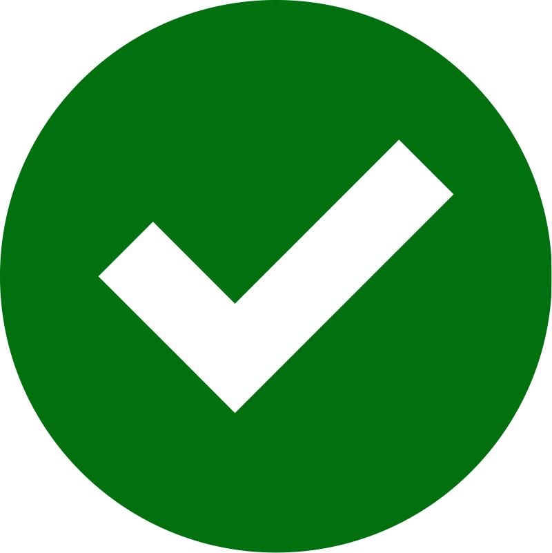 Try Again - - Check Mark Icon Png (800x801), Png Download
