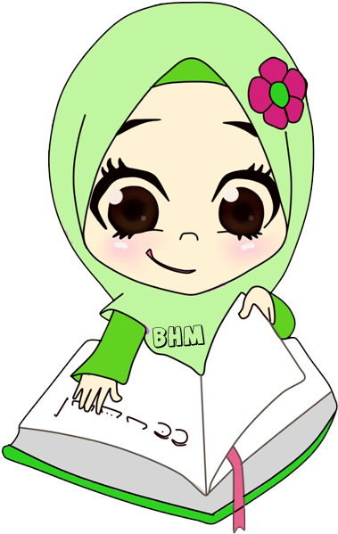 صور انمى محجبات ، سكرابز انمى بنات واولاد اسلامى ، - Tut Wuri Handayani Smp (500x667), Png Download