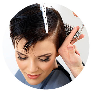 On 1 Tuition - Hairdresser (387x387), Png Download