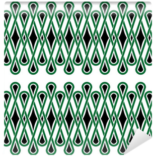 Seamless Knotwork Border Designs Wall Mural • Pixers® - Military Rank (400x400), Png Download