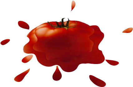 April - Squashed Tomato (468x322), Png Download