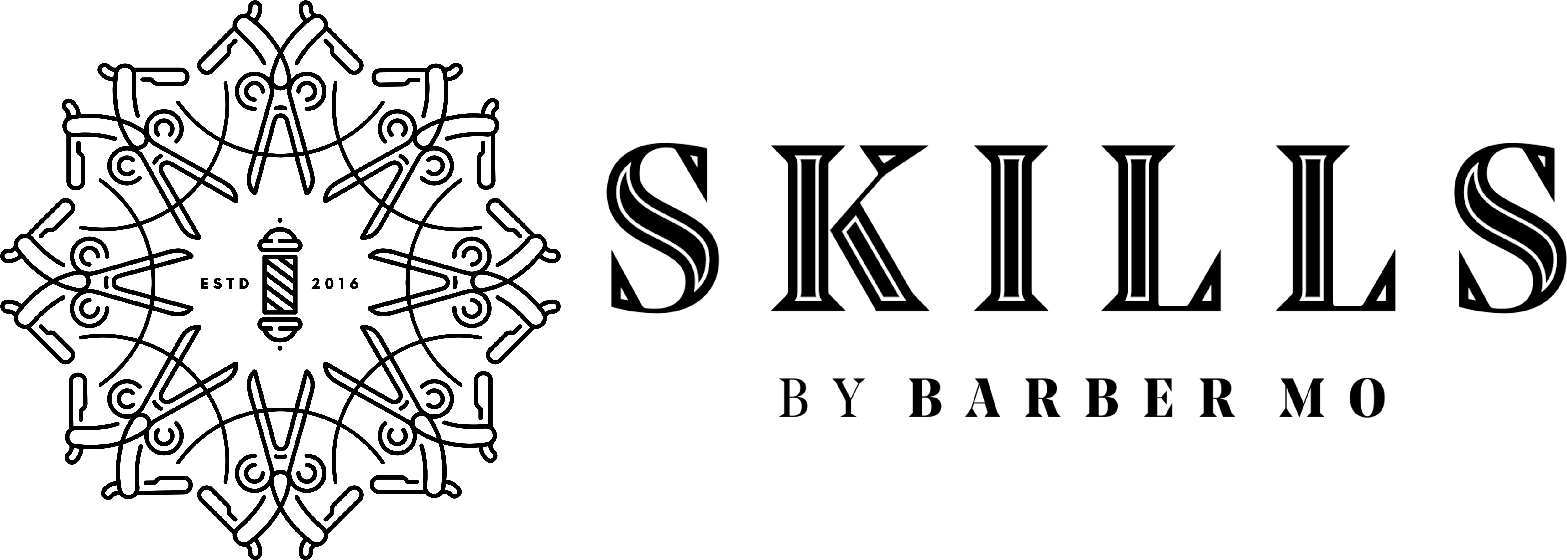 Skills By Barber Mo (5209x1788), Png Download