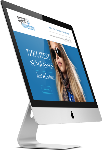 Spex Expressions Wanted To Update Their Brand In Order - Banner (400x586), Png Download