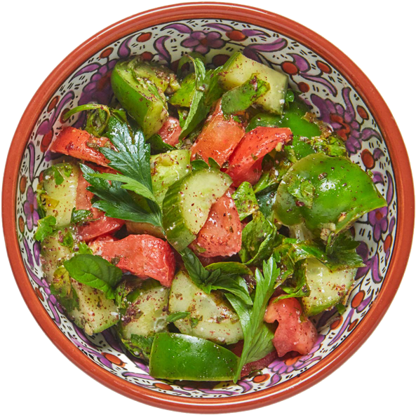 Fattoush - Spinach Salad (640x640), Png Download