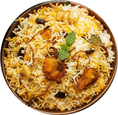 Welcome To - Rajpoot - Culinary Journey For The Love Of Biryani (411x399), Png Download