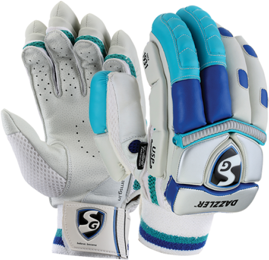 Sale Sg Cricket Batting Gloves Dazzler Left Image - Cricket Batting Gloves Sg (590x590), Png Download