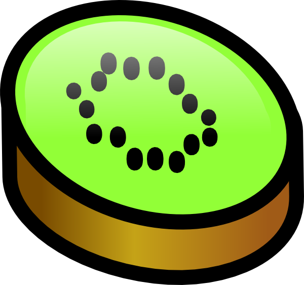 Kiwifruit (600x562), Png Download