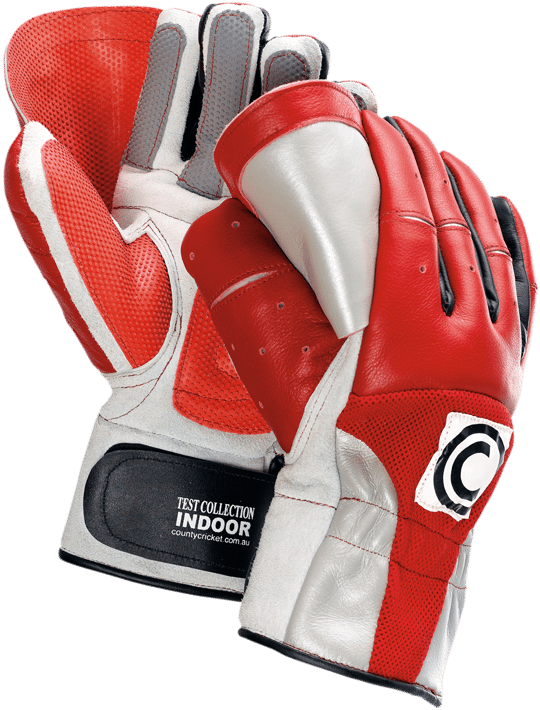 County Test Collection Indoor Wicket Keeping Gloves - Wicket-keeper's Gloves (800x800), Png Download