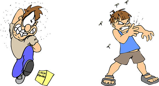 Itching Welcome To Nirogi Nepal Also Known - Nuisance Clipart (848x296), Png Download