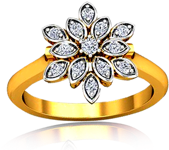 Zoomable - Engagement Ring (435x380), Png Download