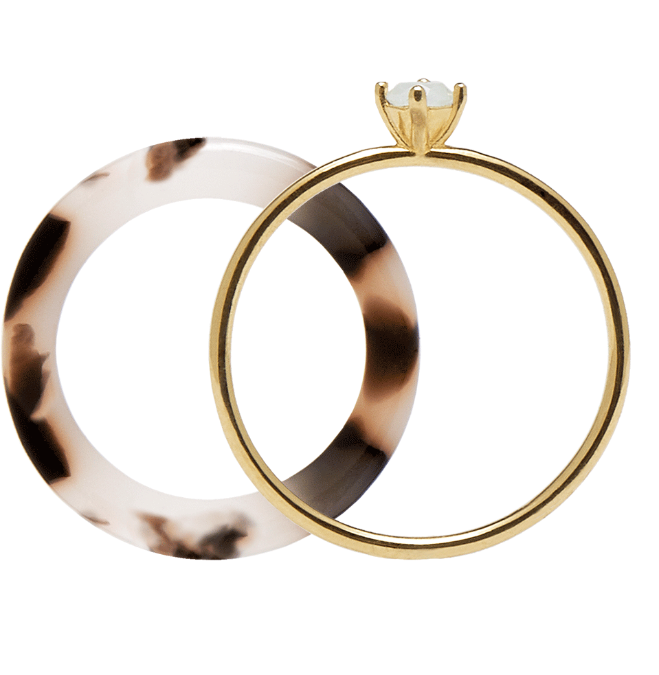 An01 110 Cara Gold An01 110 Mel Gold 35a7a5c9 5c9b - Ring (1000x1000), Png Download