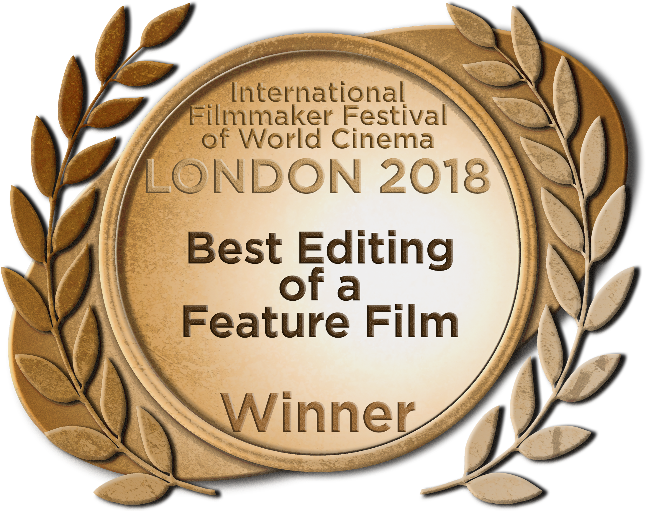 Best Editing Of A Feature Film - Film (2362x1750), Png Download