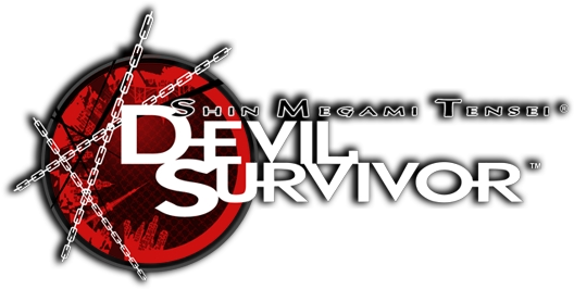 Smt Devil Survivor Logo - Shin Megami Tensei Devil Survivor Game Ds (566x278), Png Download