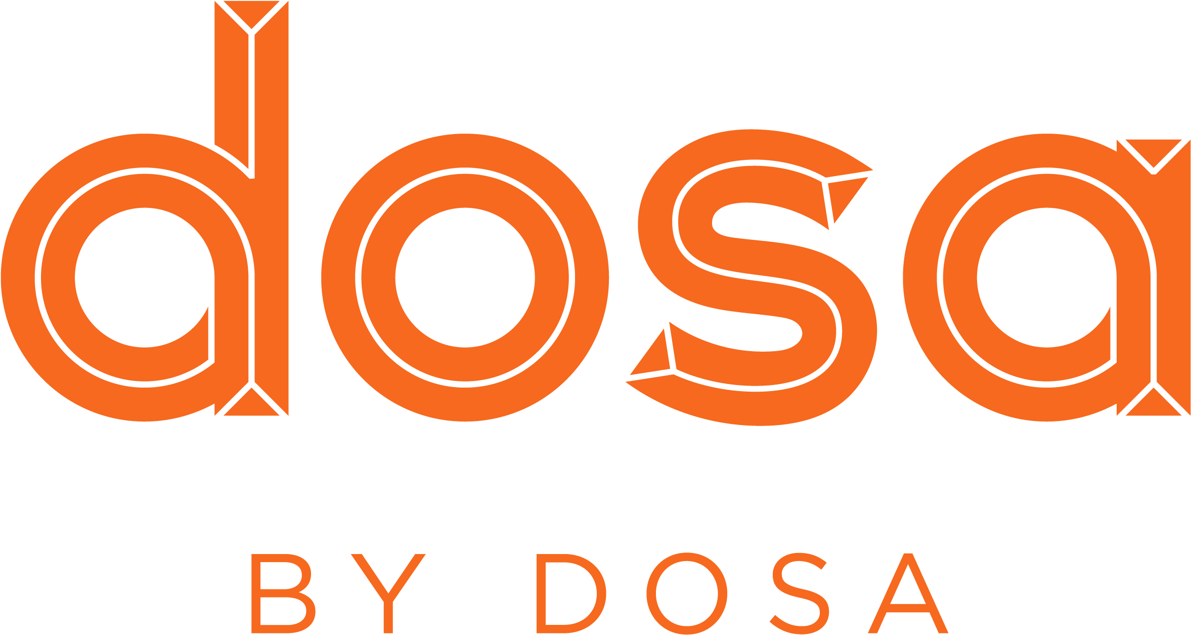 Dosa By Dosa Logo Blk Orange - Jpeg (3300x2550), Png Download