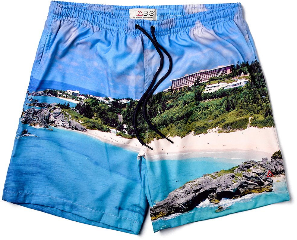 Download Horseshoe Bay Print - Swim Shorts Png Transparent PNG Image ...