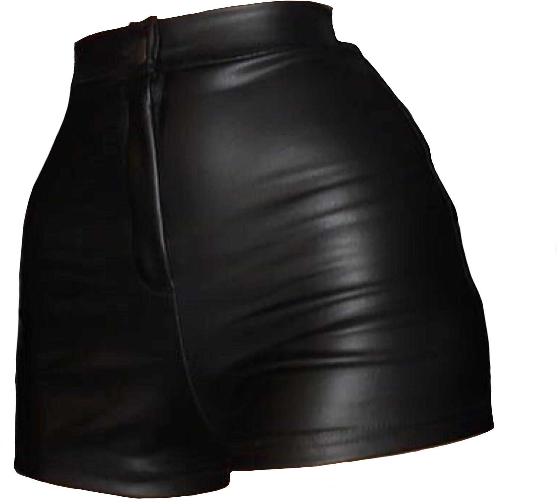 Leather Shorts Outfit, Black Leather Shorts, Leather - Mood Board (1982x2048), Png Download