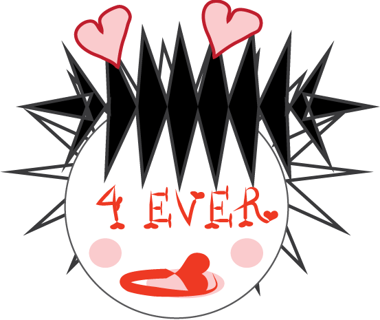 True Love Forever Emoji Stickers - Sticker (553x465), Png Download