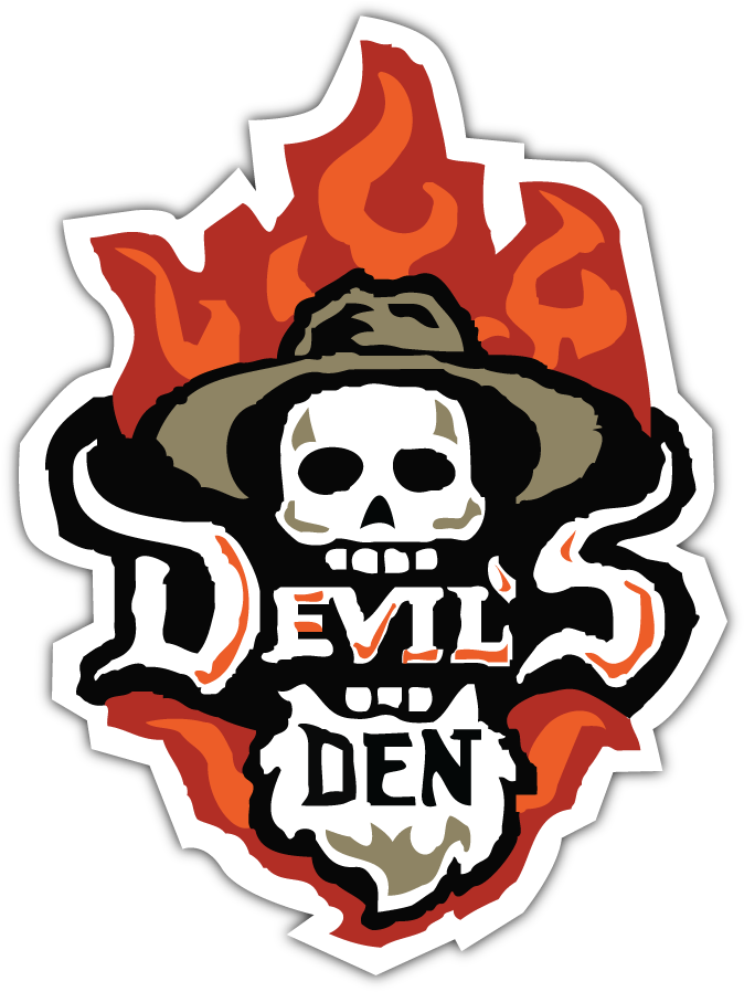 Devils Den Vector Logo - Buffalo Mountain Trailhead, Hatfield-mccoy Trails (695x900), Png Download