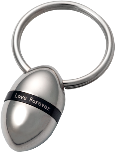 Cremation Memorial Jewelry: Stainless Steel Two Tone (500x500), Png Download