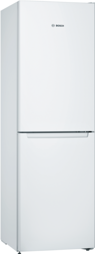 Bosch Kgn34nw3ag White Frost Free Fridge Freezer - Bosch Serie 4 Kdn53nw22n (435x515), Png Download