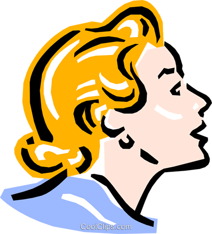 Face Royalty Free Vector Clip Art Illustration - Vector Graphics (434x480), Png Download