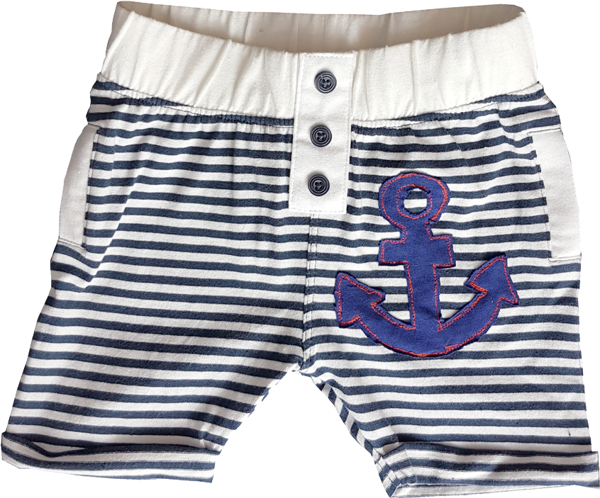 Kurze Hose Weiss/navyblau Größe - Trousers (1000x1000), Png Download