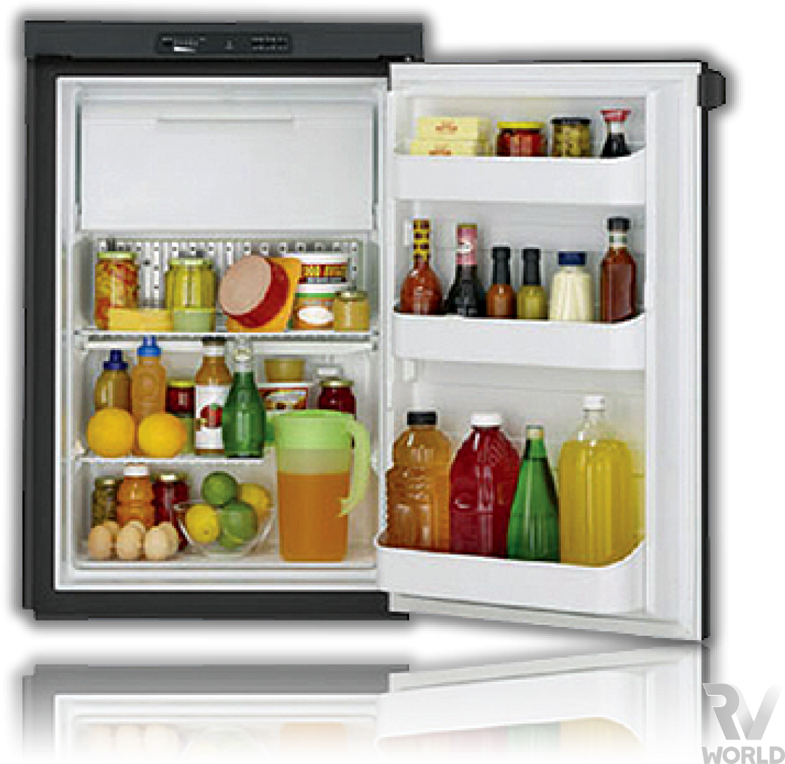 Dometic Rm2455 Fridge - Dometic Refrigerator - Rm2454 3-way Single Door (1200x1200), Png Download