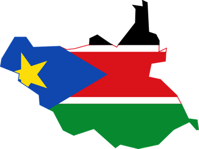 Cargo To South Sudan Flag Map - Independence Day South Sudan Flag (400x301), Png Download