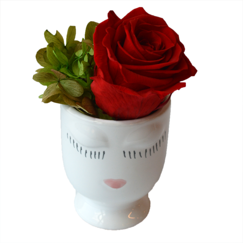 Single Rose Votive - Selfie (500x500), Png Download