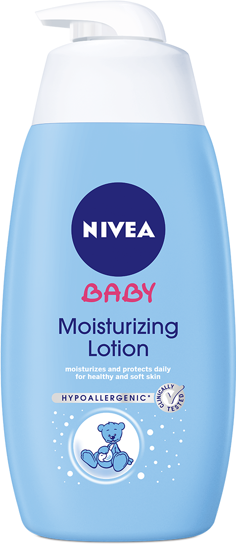 Baby Care - Nivea Lotion For Baby (1010x1180), Png Download