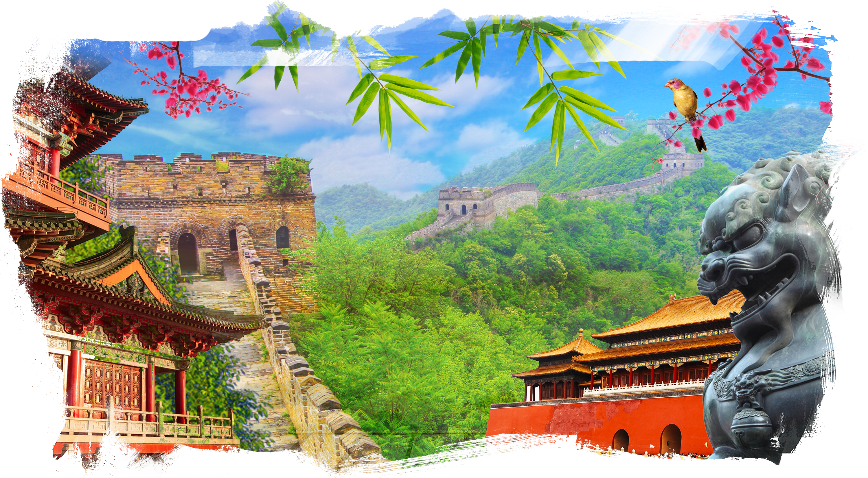 Masterpiece Holiday Imagery In Photoshop - Tourist Attraction (3000x1654), Png Download