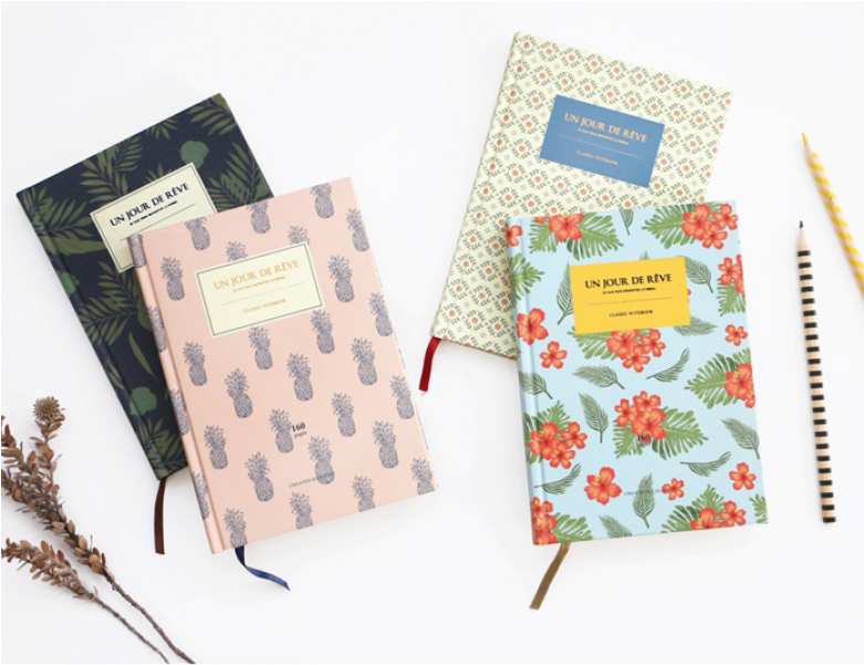 Iconic Un Jour De Reve Classic Hardcover Lined Notebook (780x780), Png Download