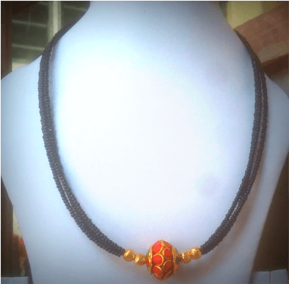 Maharashtrian Mangalsutra - Aionios Creations (600x400), Png Download